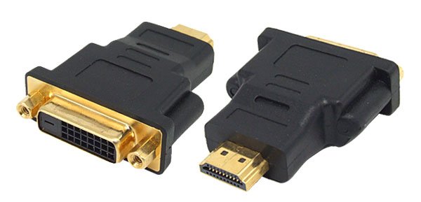 8Ware DVI-D to HDMI Female to Male Adapter Black compatible with TV, DVD, LCD monitor 8Ware DVI-D to HDMI Female to Male Adapter Black compatible with TV, DVD, LCD monitor